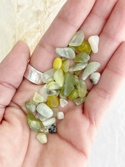 NEW JADE CRYSTAL CHIPS || 100g