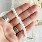MOONSTONE BEAD BRACELET || 6MM