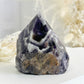 DREAM AMETHYST SEMI POLISHED POINT || 32099
