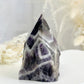 DREAM AMETHYST SEMI POLISHED POINT || 32101
