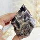 DREAM AMETHYST SEMI POLISHED POINT || 32101