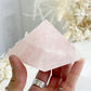 ROSE QUARTZ PYRAMID || 32105