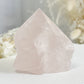 ROSE QUARTZ SEMI POLISHED POINT || 32098