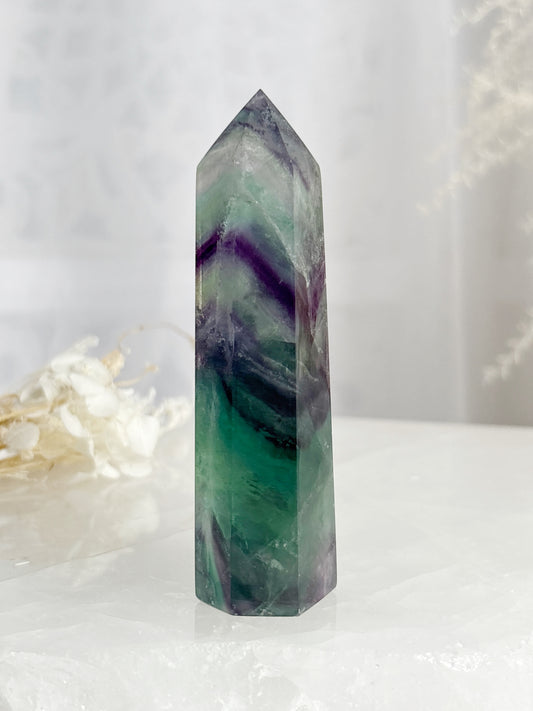 RAINBOW FLUORITE GENERATOR STONED AND SAGED AUSTRALIA