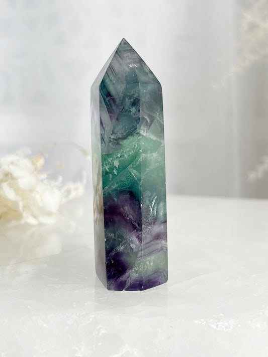 RAINBOW FLUORITE GENERATOR STONED AND SAGED AUSTRALIA