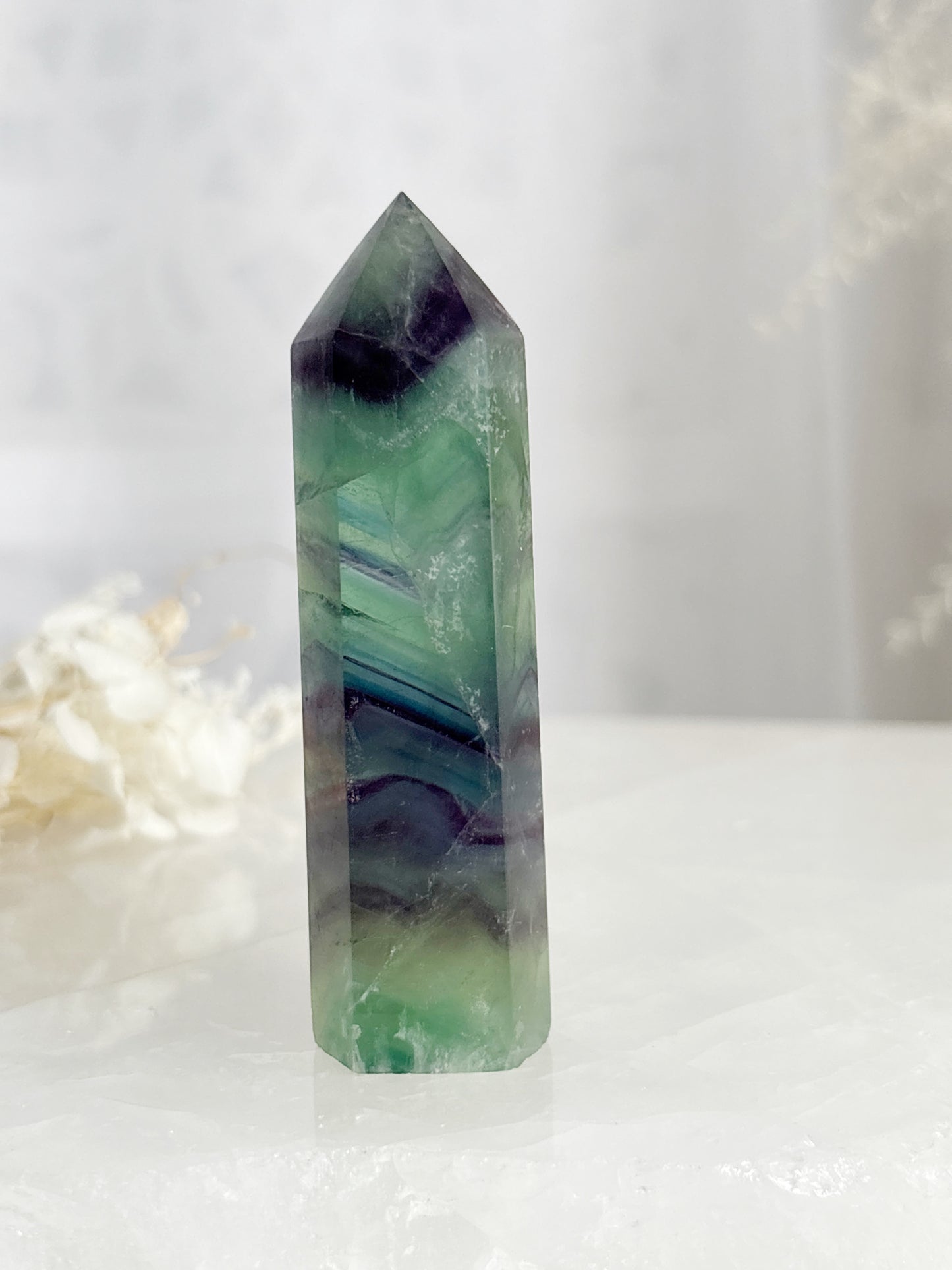 RAINBOW FLUORITE GENERATOR STONED AND SAGED AUSTRALIA