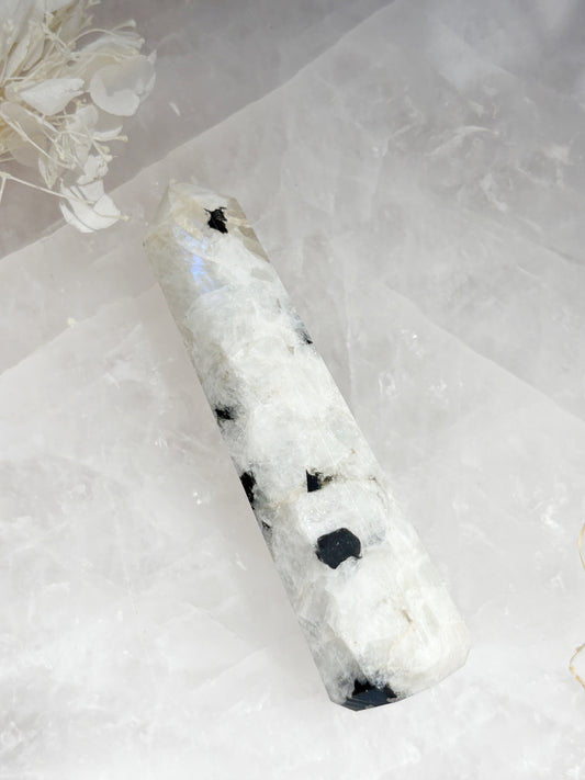 RAINBOW MOONSTONE PALMSTONE STONED AND SAGED AUSTRALIA