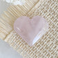 ROSE QUARTZ HEART 4 STONED AND SAGED AUSTRALIA