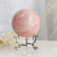 ROSE QUARTZ SPHERE 1 STONED AND SAGED AUSTRALIA