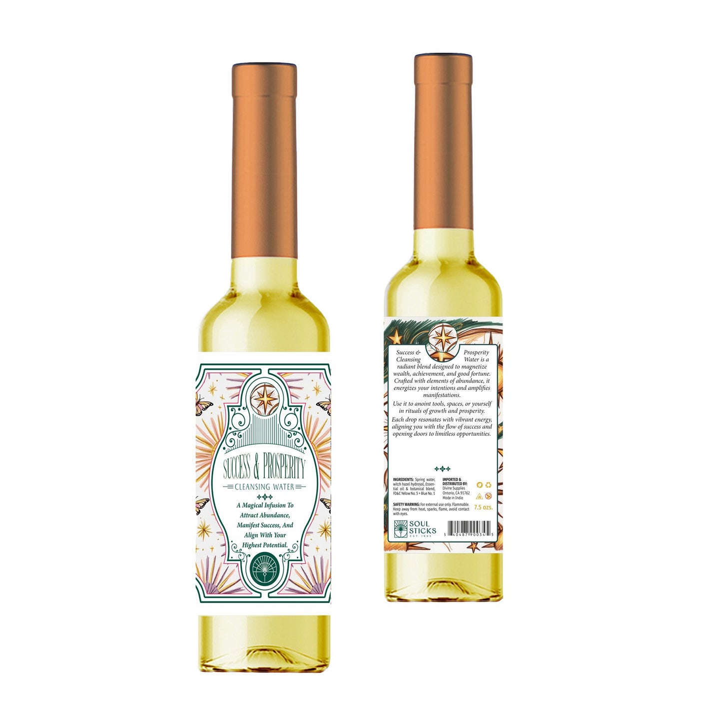 CLEANSING WATERS 200ML || SOUL STICKS