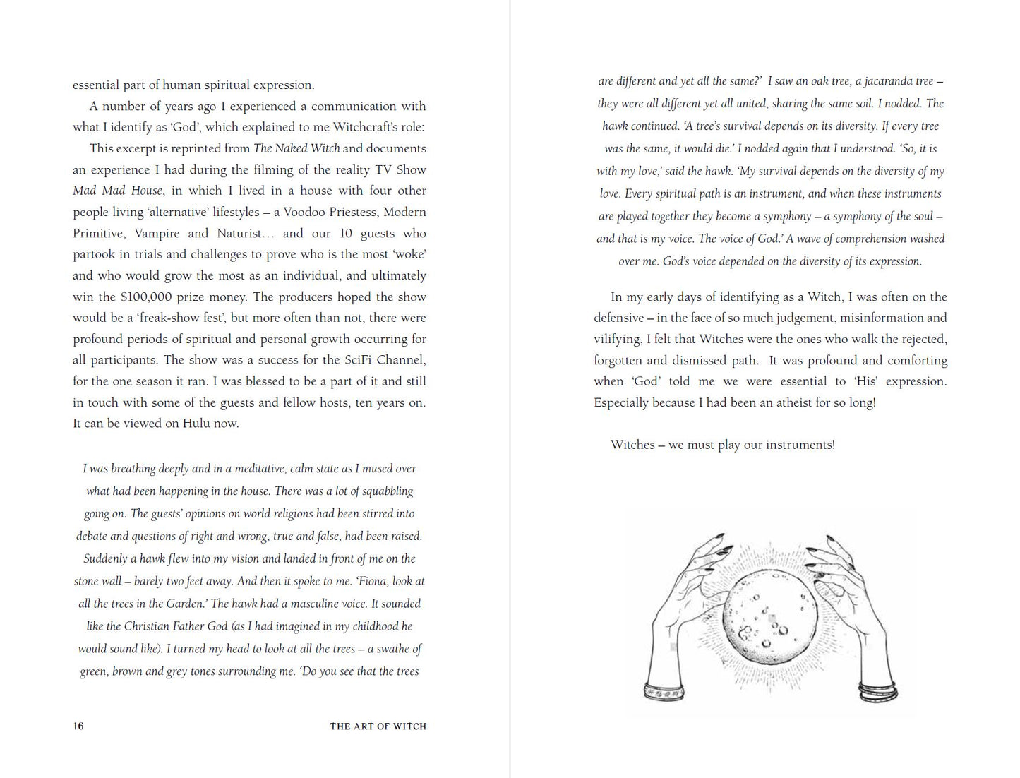 THE ART OF WITCH || FIONA HORNE