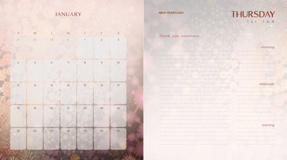2026 GRATITUDE DIARY & DAILY PLANNER || MELANIE SPEARS