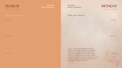 2026 GRATITUDE DIARY & DAILY PLANNER || MELANIE SPEARS