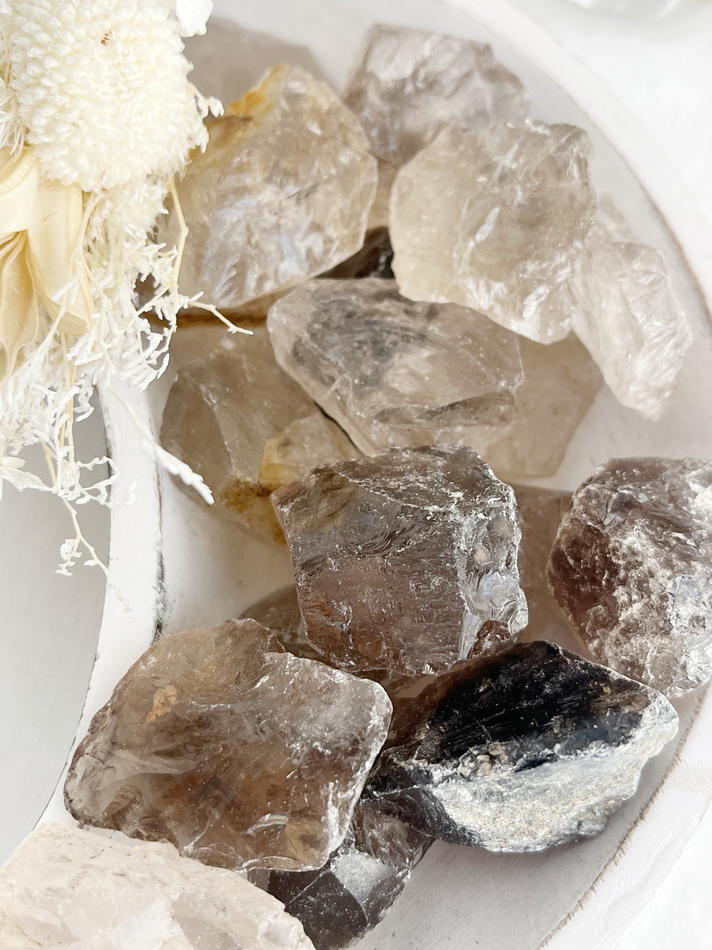 SMOKEY QUARTZ ROUGH || INTUITIVELY CHOSEN