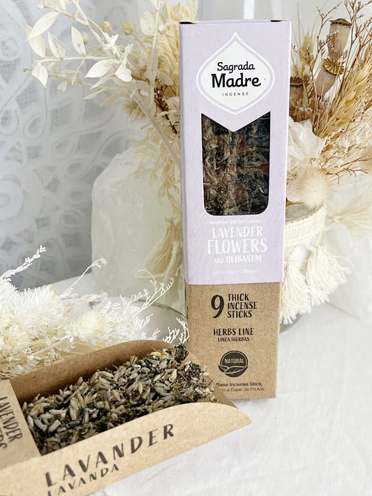 SAGRADA MADRE LAVENDER INCENSE STONED AND SAGED AUSTRALIA