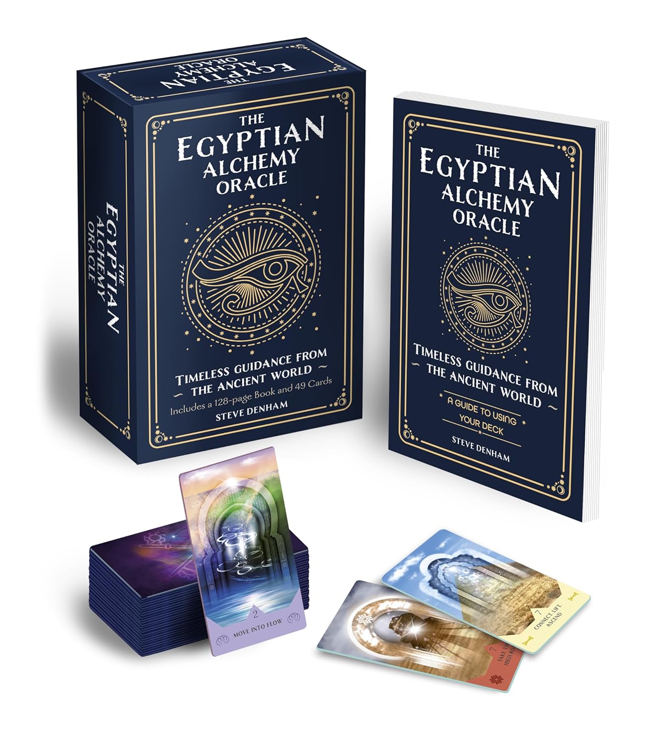 THE EGYPTIAN ALCHEMY ORACLE DECK BY STEVE DENHAM