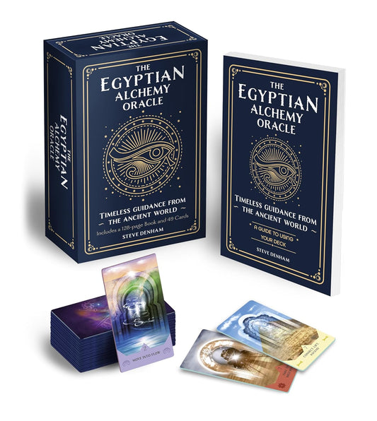 THE EGYPTIAN ALCHEMY ORACLE DECK BY STEVE DENHAM