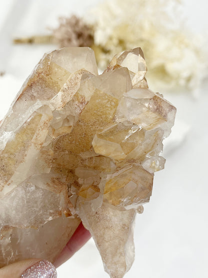 TANGERINE QUARTZ CLUSTER | 100458