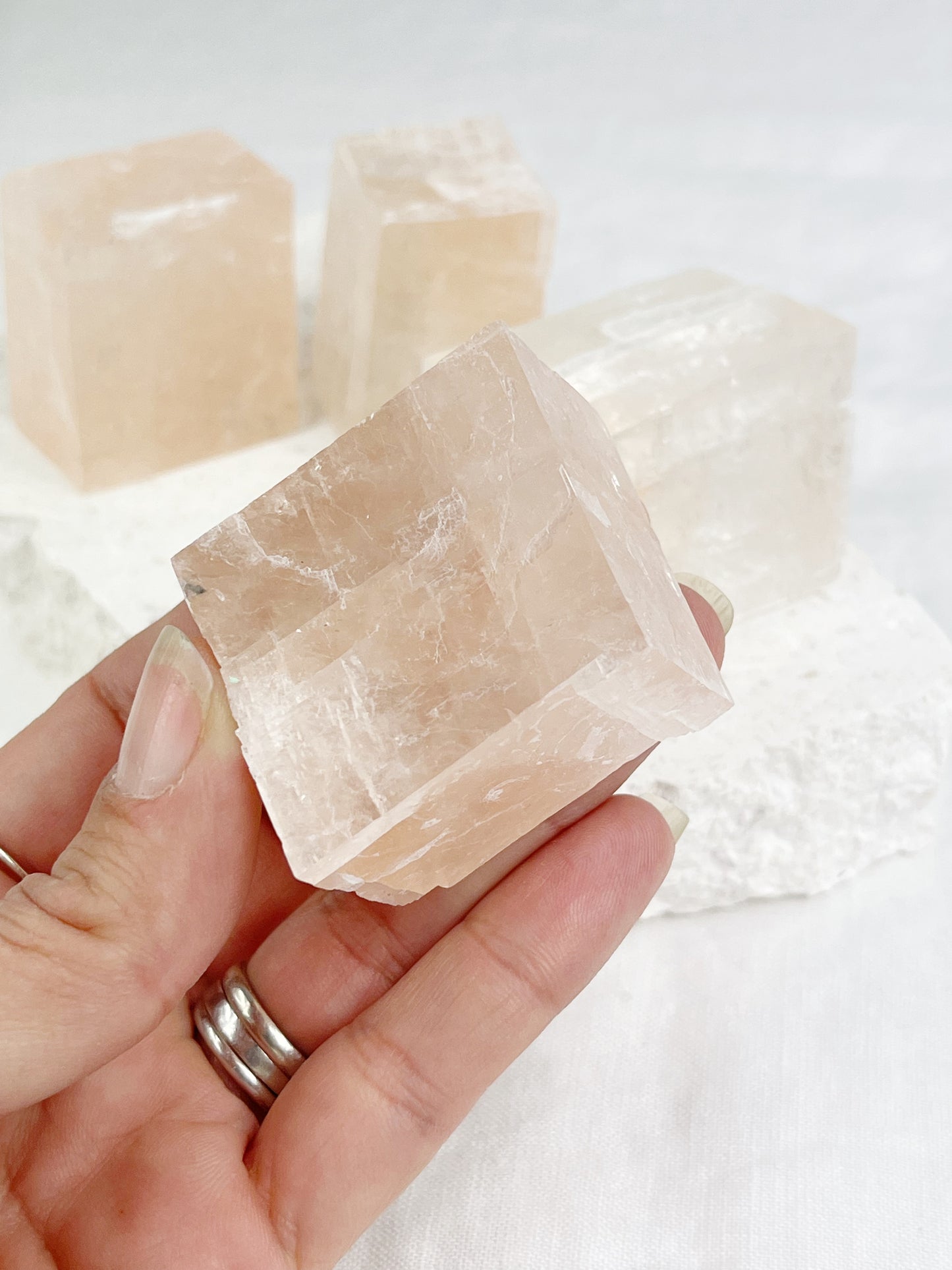PINK OPTICAL CALCITE | INTUITIVELY CHOSEN 15