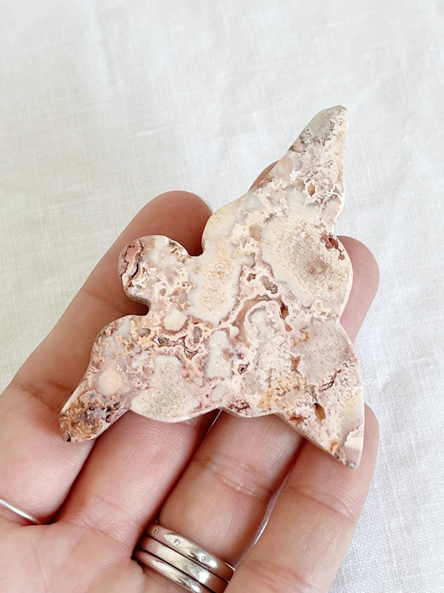 PINK CRAZY LACE AGATE FAIRY | 3