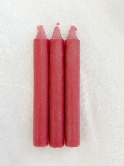 WISH CANDLE || THREE PACK CHOOSE YOUR COLOUR