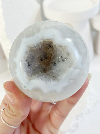 DRUZE AGATE SPHERE | 004