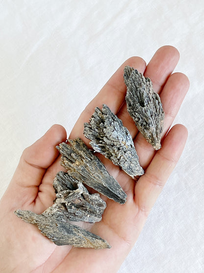 BLACK KYANITE BLADE | INTUITIVELY CHOSEN