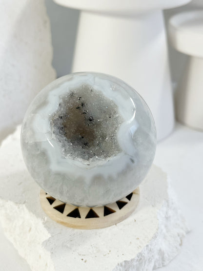 Druze agate sphere australia