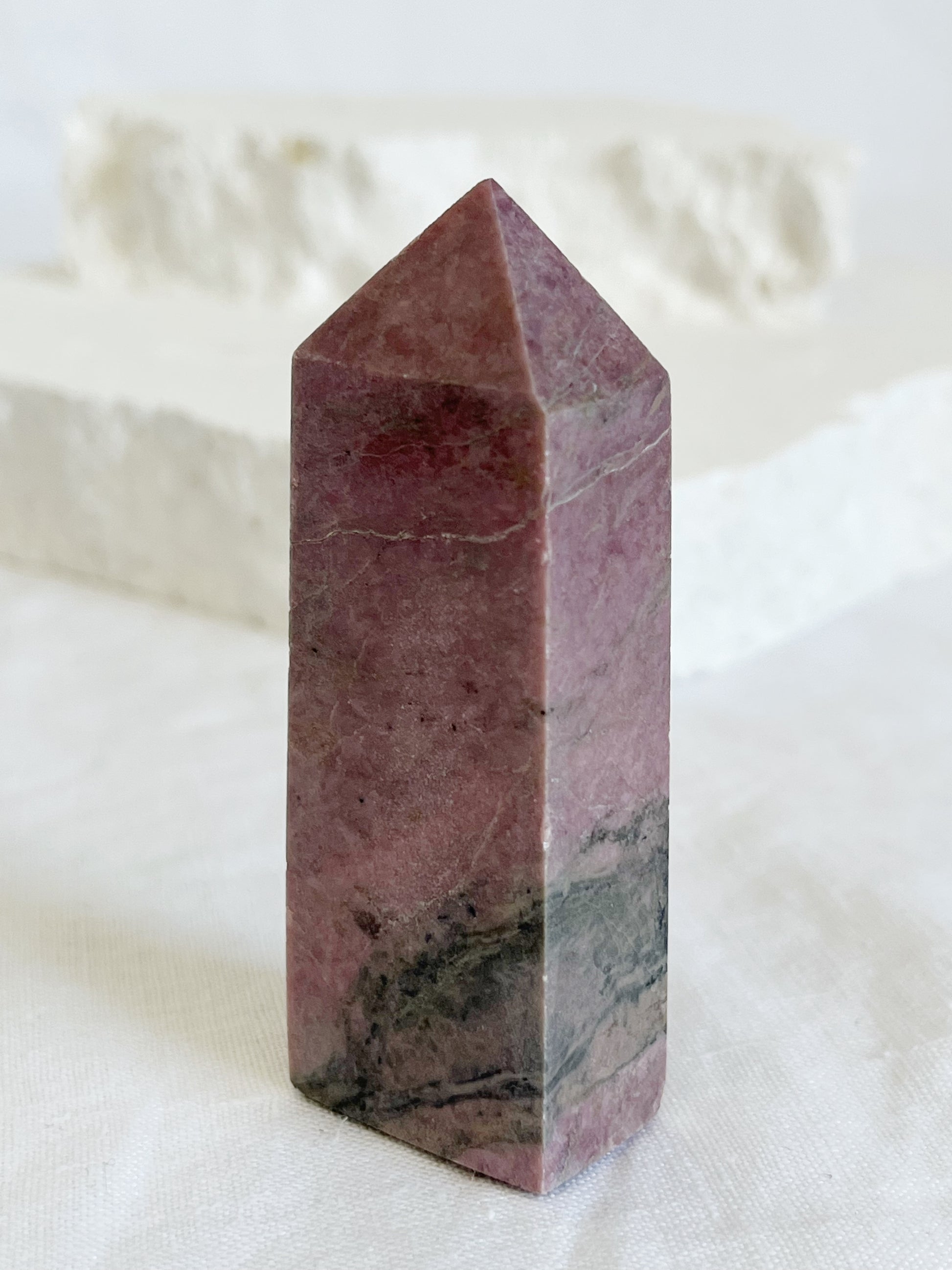RHODONITE TOWER, STONED AND SAGED AUSTRALIA