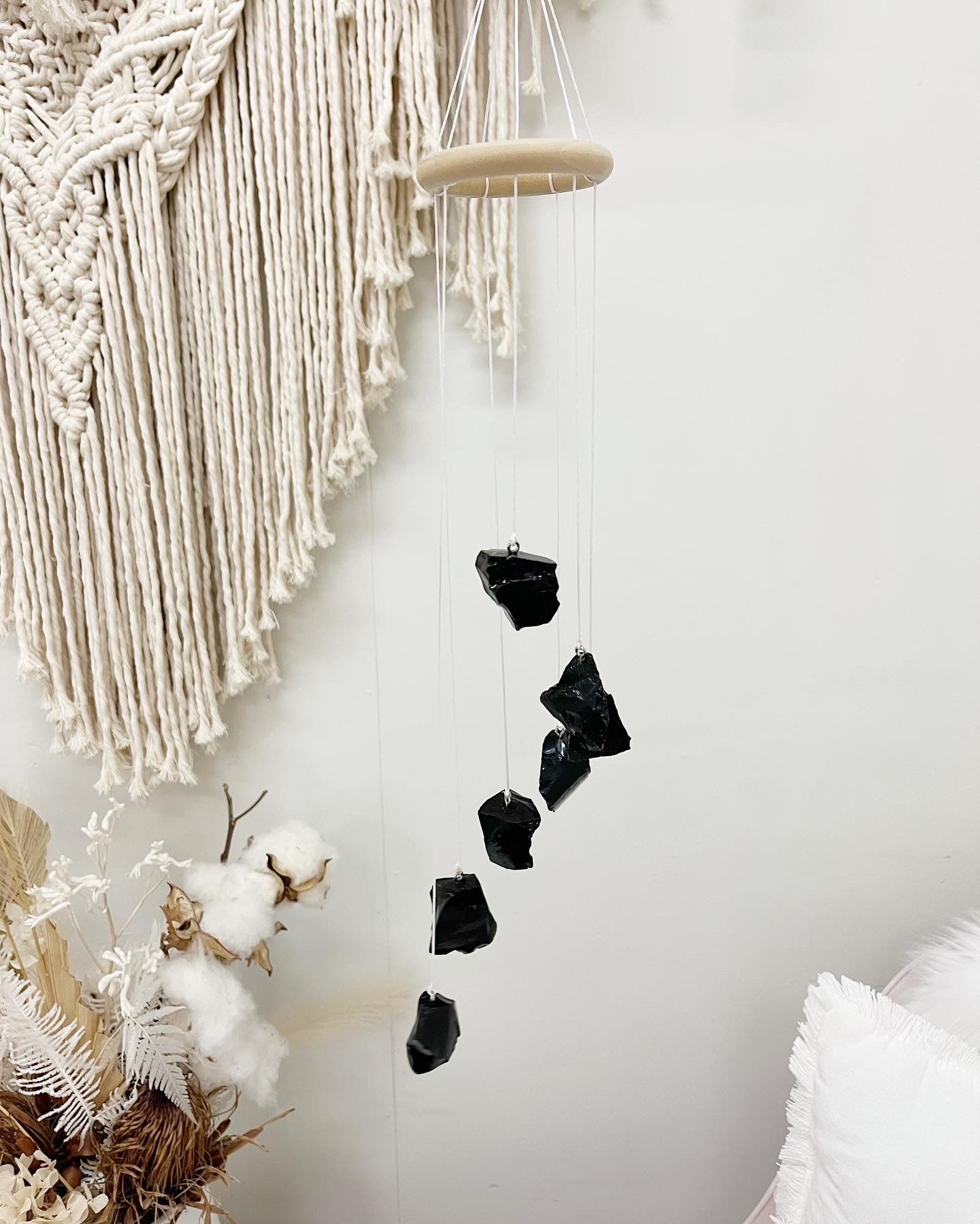 CRYSTAL WIND CHIME, STONED AND SAGED AUSTRALIA