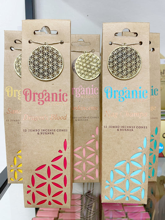 ORGANIC GOODNESS INCENSE CONES, STONED AND SAGED AUSTRALIA
