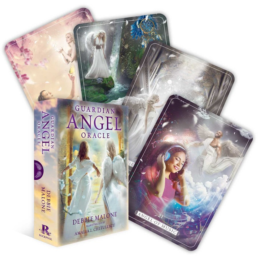 GUARDIAN ANGEL DECK DEBBIE MALONE STONED AND SAGED CRYSTAL SHOP