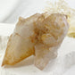Tangerine Quartz cluster point, crystal shop Australia Stoned and Saged