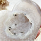 DRUZE AGATE HEART | ON STAND 100814