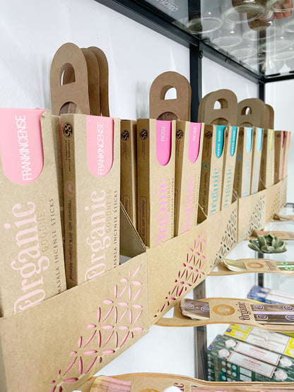 ORGANIC GOODNESS INCENSE STICKS, STONED AND SAGED AUSTRALIA