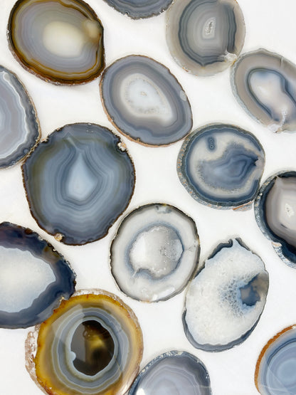 AGATE SLICE STONED AND SAGED CRYSTAL SHOP AUSTRALIA