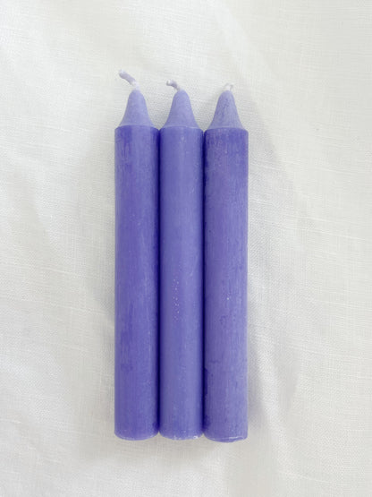 WISH CANDLE || THREE PACK CHOOSE YOUR COLOUR