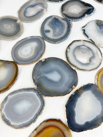 AGATE SLICE STONED AND SAGED CRYSTAL SHOP AUSTRALIA