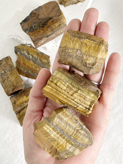 TIGERS EYE ROUGH | INTUITIVELY CHOSEN 12