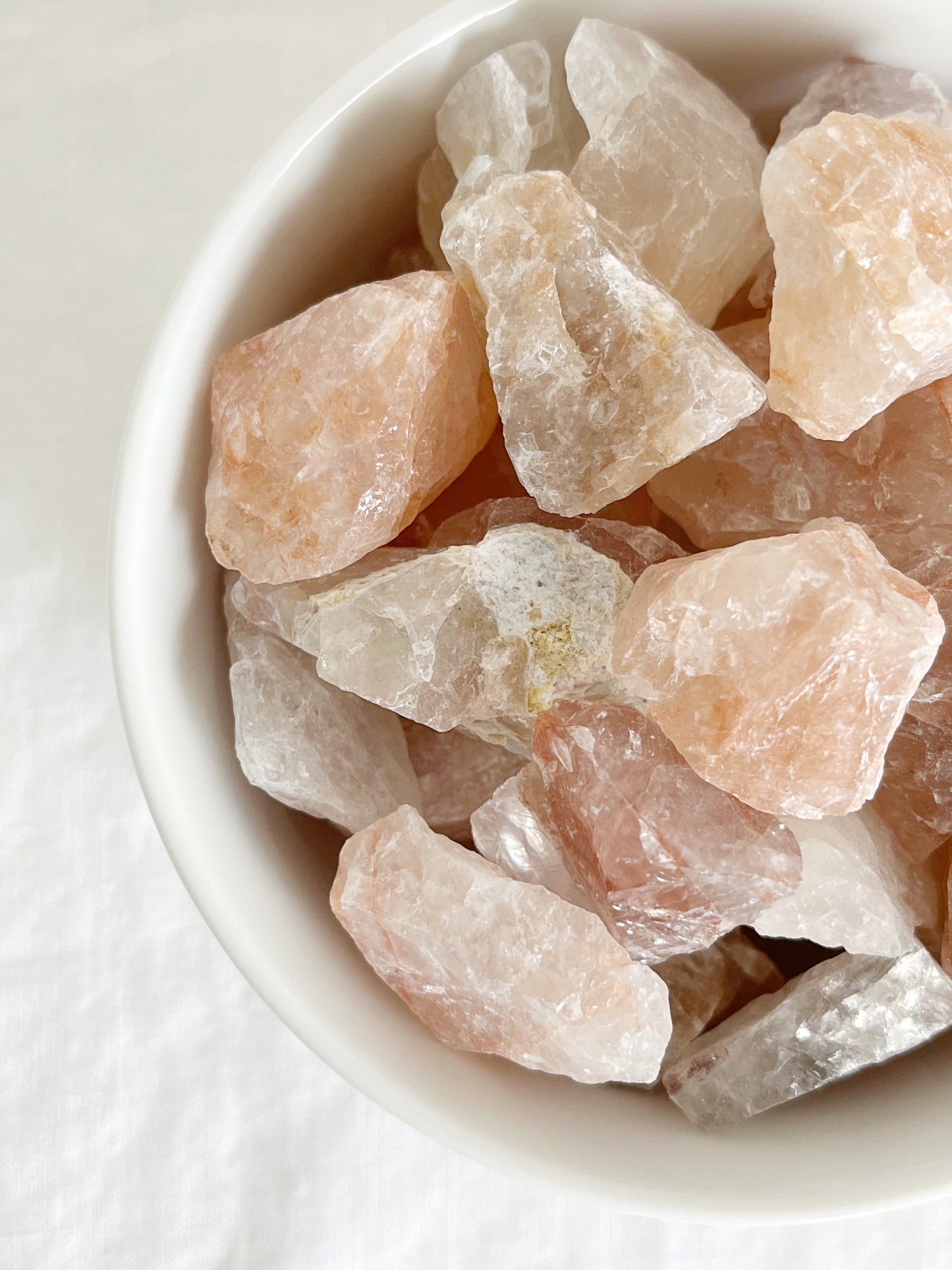 FIRE QUARTZ ROUGH, SMALL, STONED AND SAGED AUSTRALIA