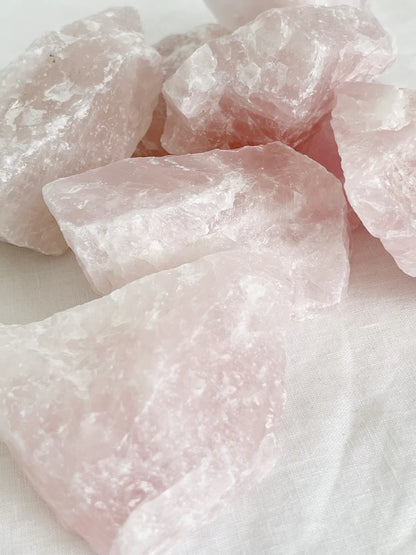 ROSE QUARTZ ROUGH || INTUITIVELY CHOSEN