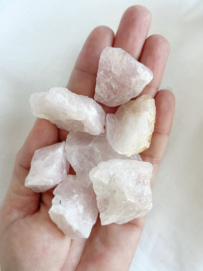 ROSE QUARTZ ROUGH || INTUITIVELY CHOSEN