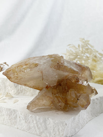 TANGERINE QUARTZ CLUSTER | 100458