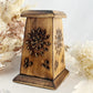 BOX TOWER INCENSE CONE BURNER, SMALL