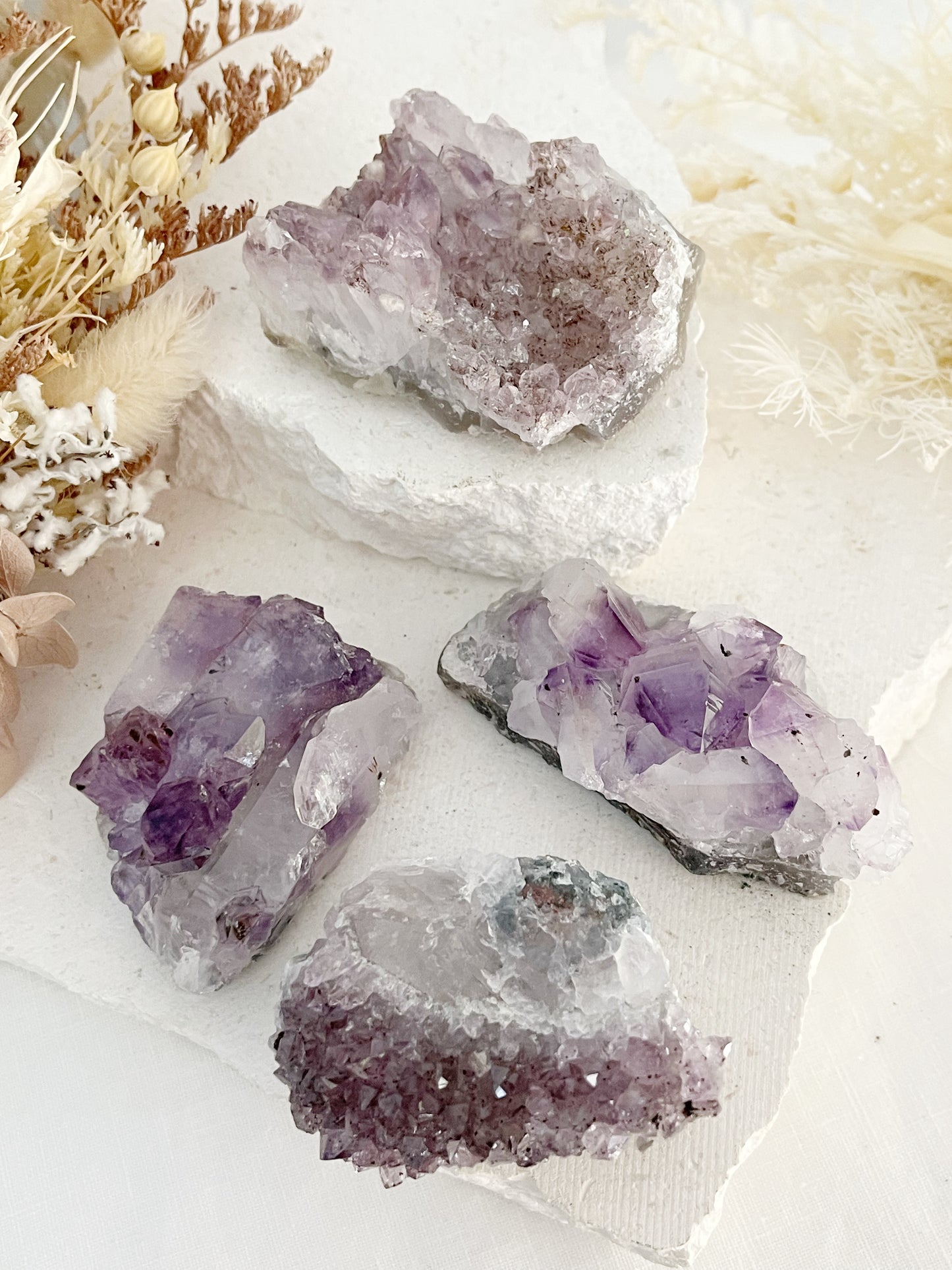 AMETHYST CLUSTER, STONED AND SAGED SHOP AUSTRALIA