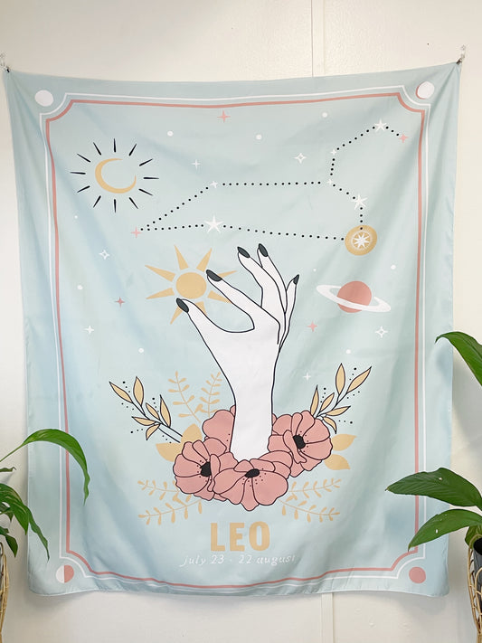 LEO TAPESTRY, STONED AND SAGED AUSTRALIA