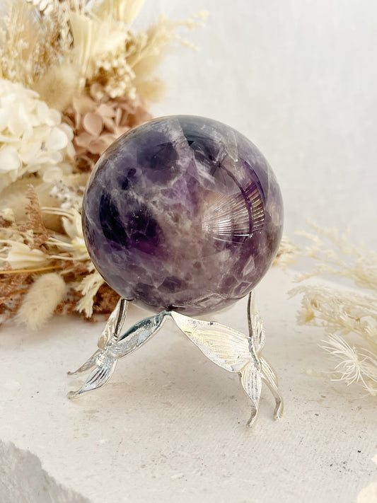 DREAM AMETHYST SPHERE, STONED AND SAGED AUSTRALIA