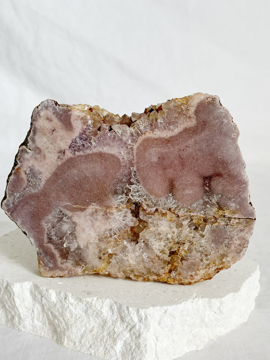 PINK AMETHYST STANDING, STONED AND SAGED AUSTRALIA