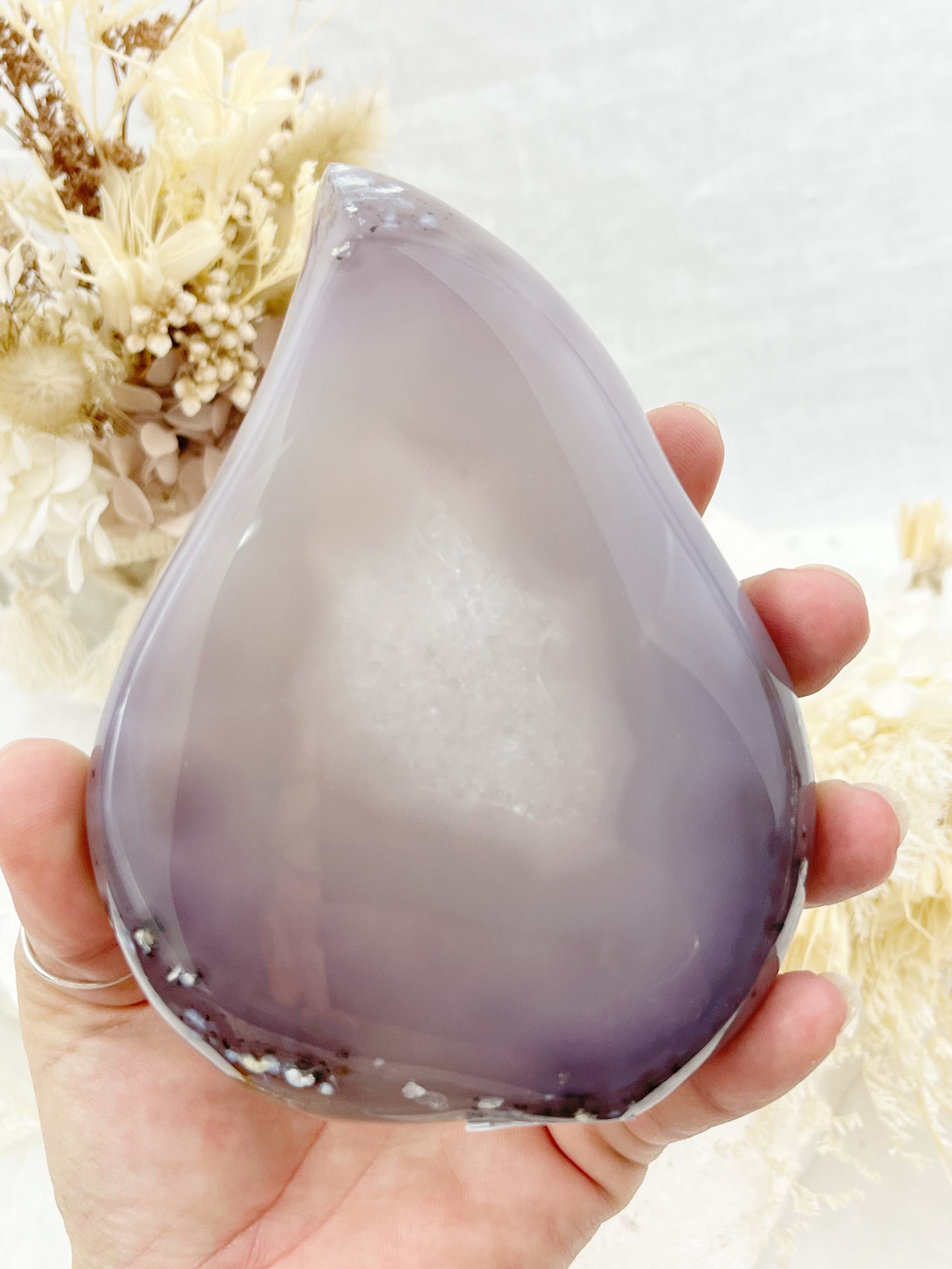 DRUZE AGATE FLAME | 100827