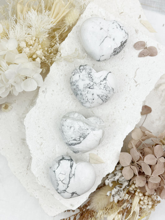 HOWLITE HEART, STONED AND SAGED AUSTRALIA